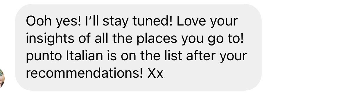 Audience testimonials