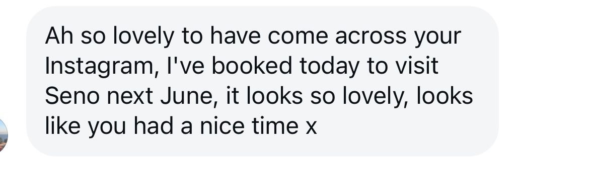 Audience testimonials