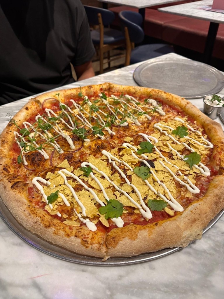 Pizza at Twenty Twenty, Newcastle