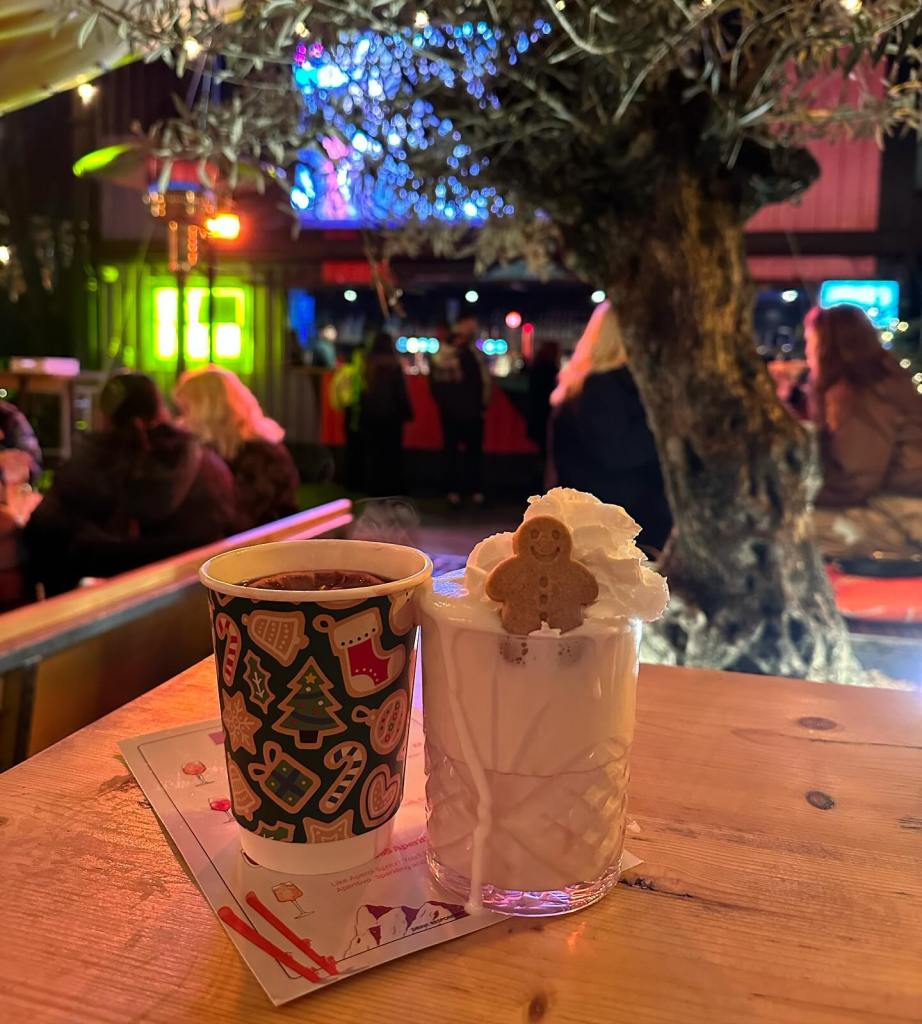 Gingerbread Cocktail and Mulled Wine served at FRATE Newcastle