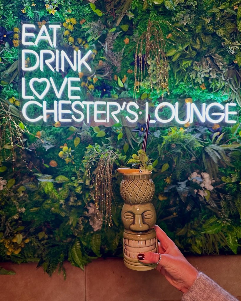 A creamy and refreshing Mango Lassi cocktail made with vodka, mango, lime, and yogurt.