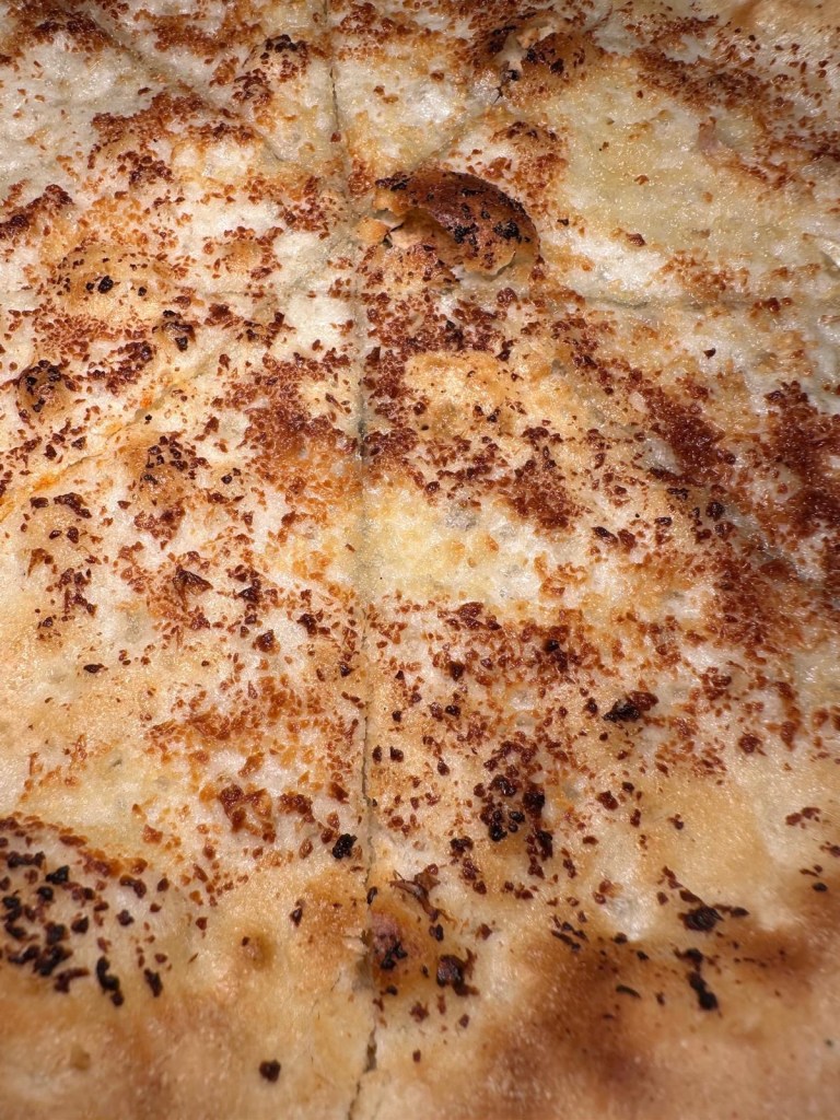 Crusty garlic bread served at Da-Zero Italian restaurant