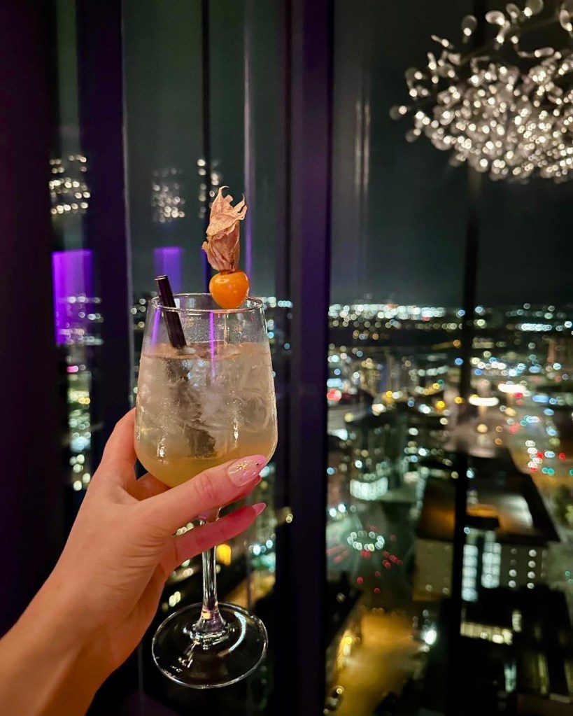 Tropical Dream mocktail with mango and grapefruit at 3Sixty Newcastle