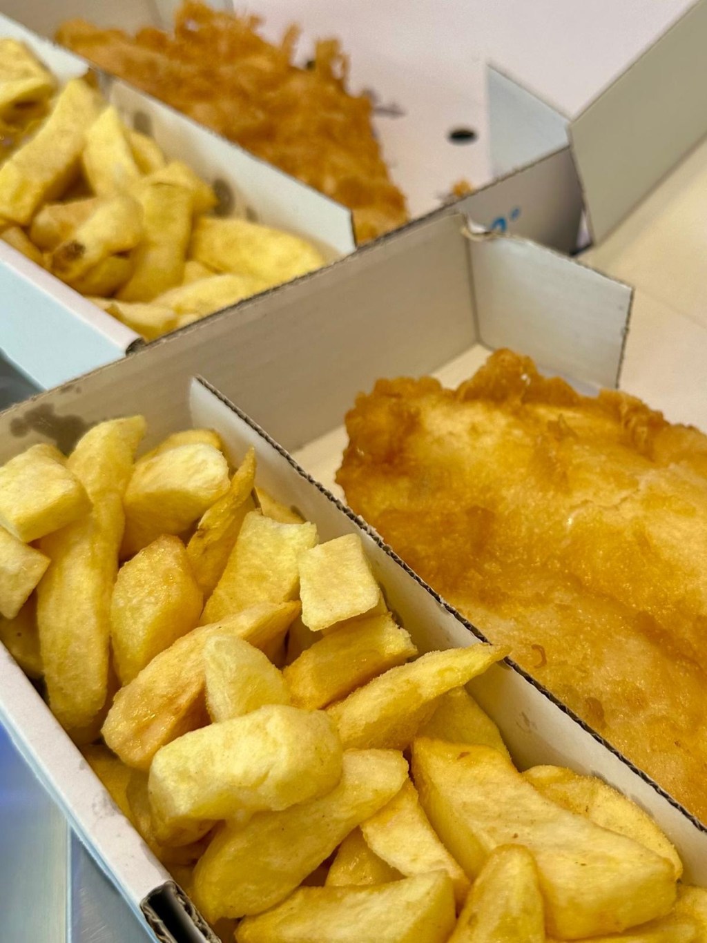 Fish and chips from Krispies Fish & Chips in Forest Hall Newcastle