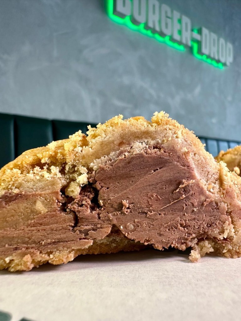 Fresh baked cookies from Burger Drop Sunderland