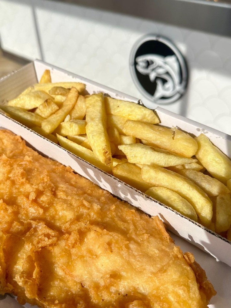 Fish and chips from Krispies Fish & Chips in Forest Hall Newcastle