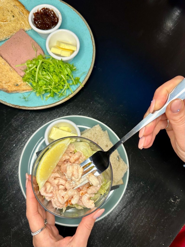 Classic prawn cocktail starter at Abajo Newcastle