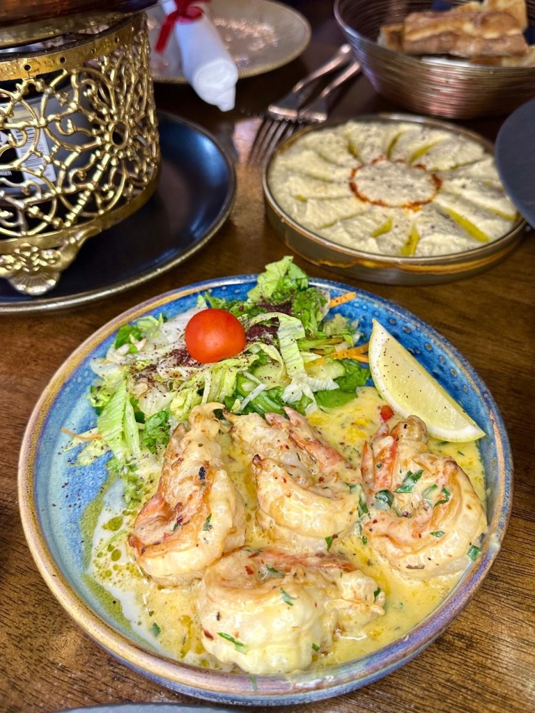 Traditional Turkish dishes served at Lezzet Newcastle including meze and grilled mains