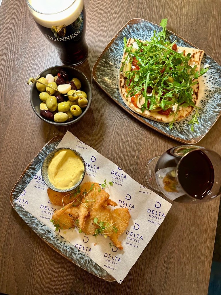 Selection of starters served at Cast Iron Bar & Restaurant in the Delta Hotels by Marriott Newcastle Gateshead.