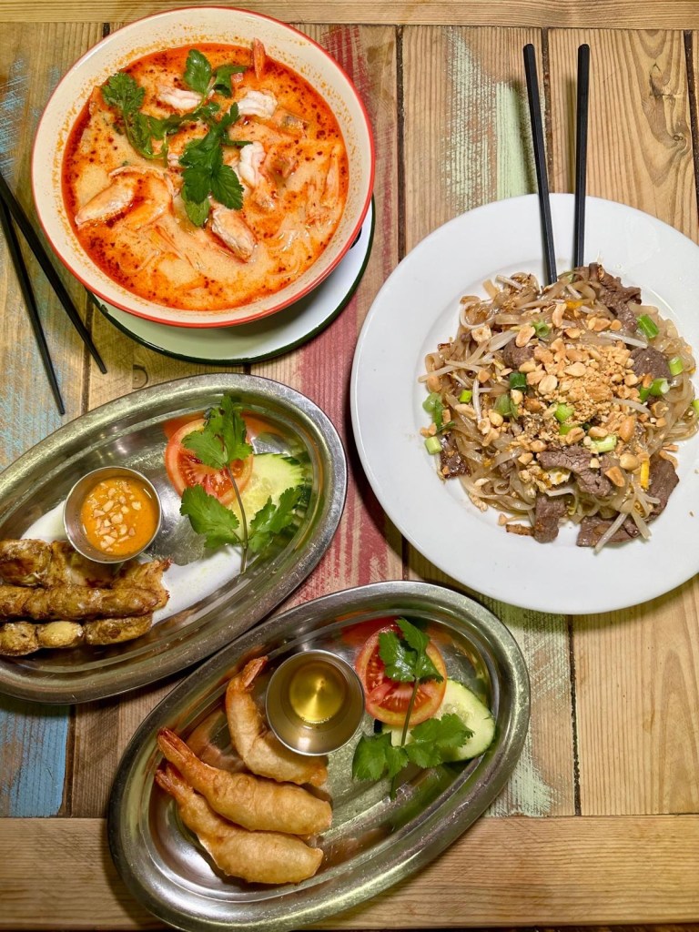 Relaxed dining atmosphere at Thai House Café Newcastle