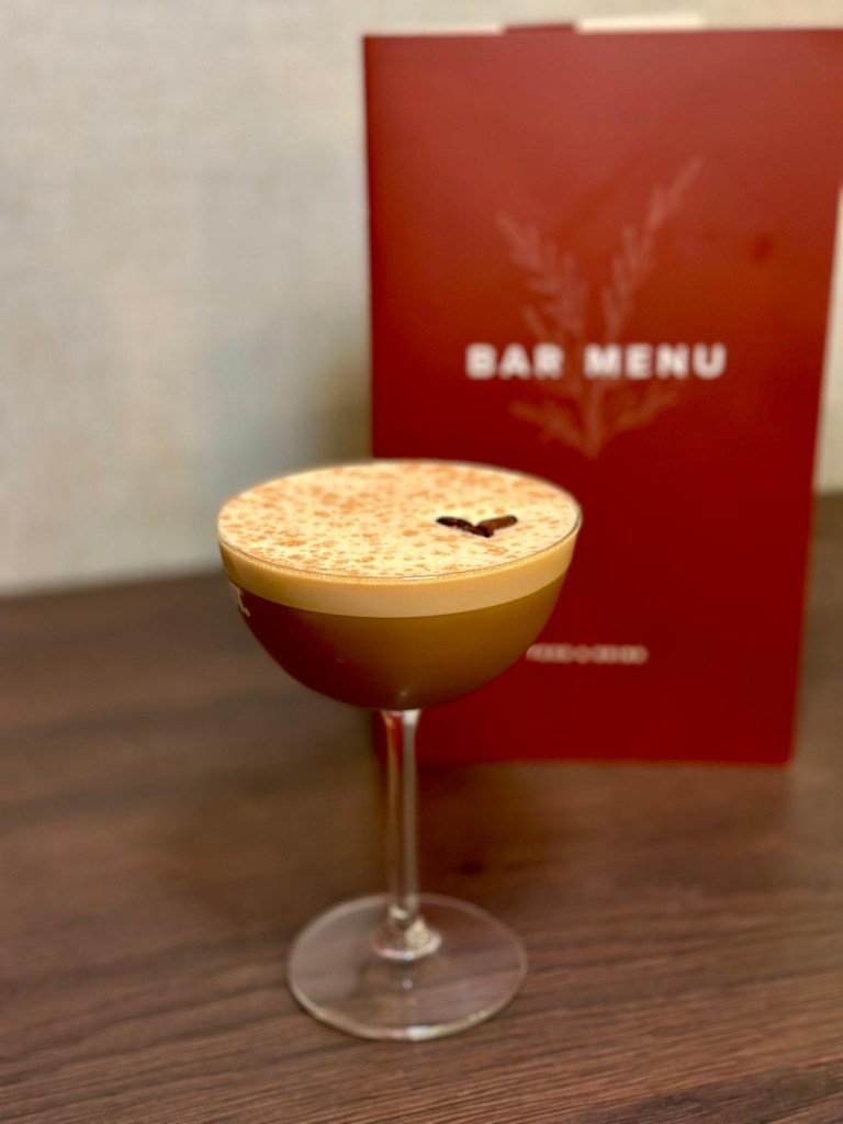 Espresso cocktail served at Cast Iron Bar & Restaurant in Delta Hotels by Marriott Newcastle Gateshead.