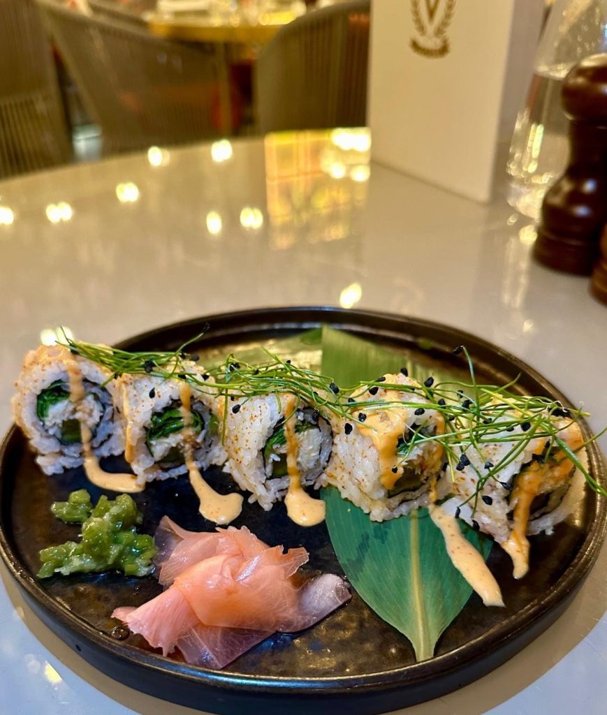 Victors Newcastle sushi set on the Quayside