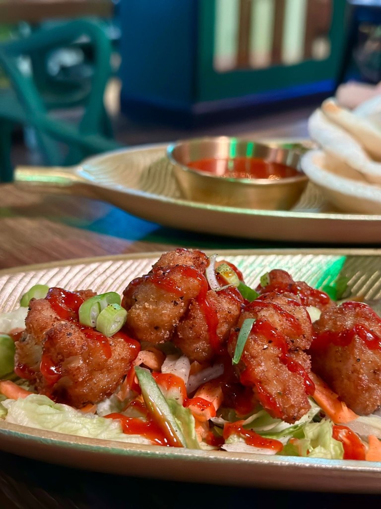 Salt and chilli squid with crispy coating at Scott and Wilson Noodle Bar North Shields