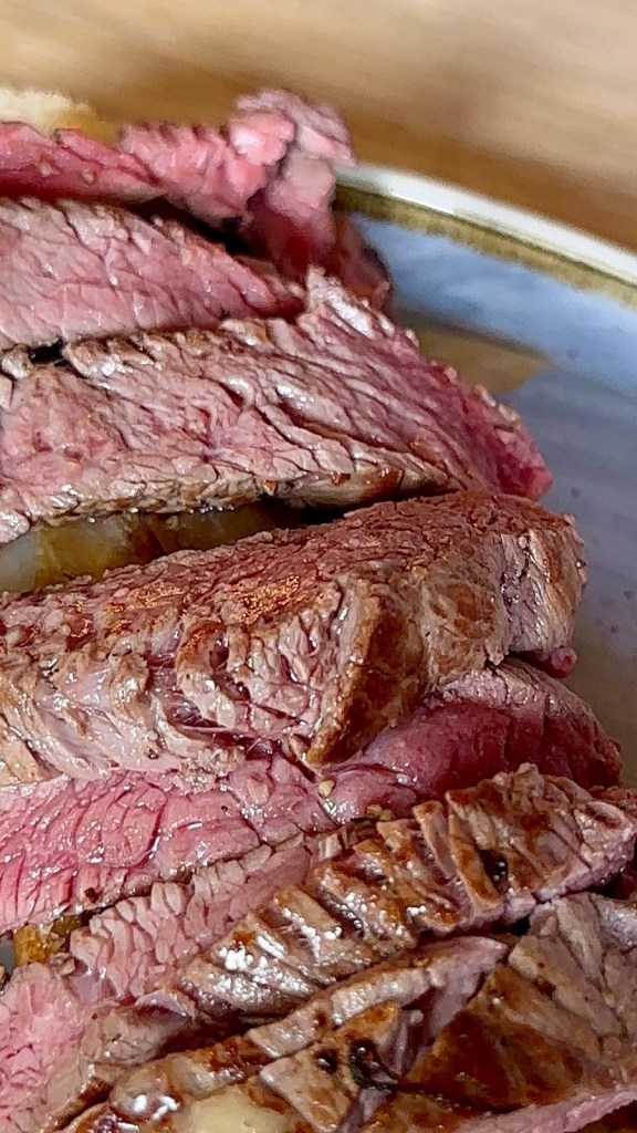 Steak and eggs on focaccia with hollandaise at The Dispensary Newcastle